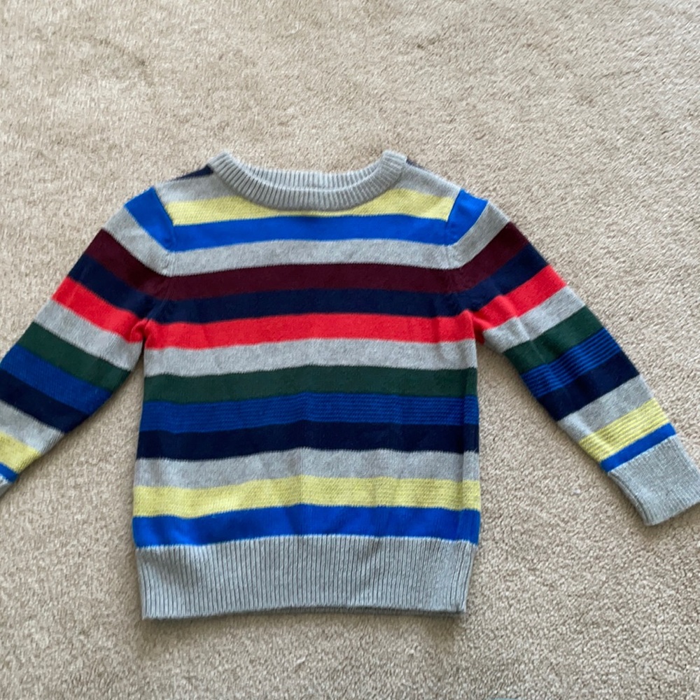 Gap striped sweater size 2T